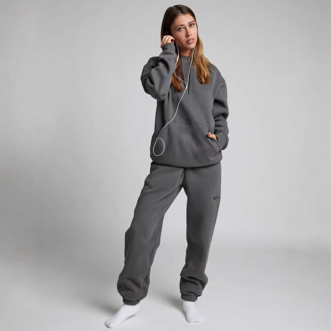 Damen Oversized Kapuzenpullover mit integrierter gepolsterter Schlafmaske Shop Nory