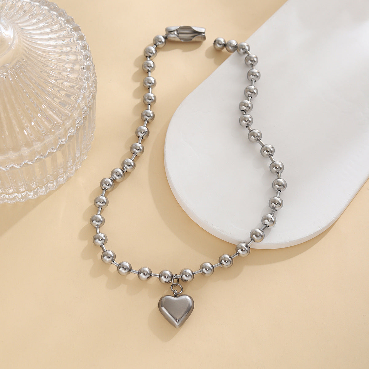 Damen stilvolles Armband mit Herz-Anhänger Shop Nory
