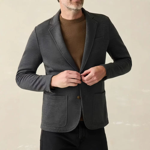 Damen Elegante Wollblazer mit Herbstschnitt