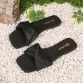 Damen Riemensandalen mit elegantem Knotendesign und rutschfester Sohle Shopnory