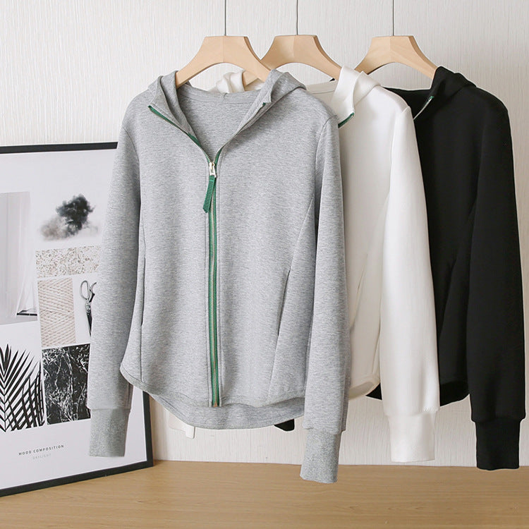 Damen Sportliche Jacke mit Kapuze Shop Nory