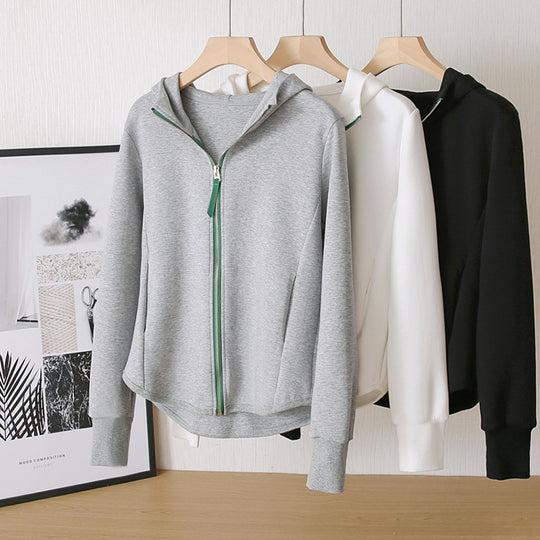 Damen Sportliche Jacke mit Kapuze Shop Nory