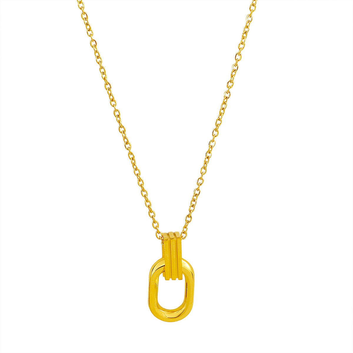 Damen elegante Halskette mit modernem, minimalistischen Design Shop Nory