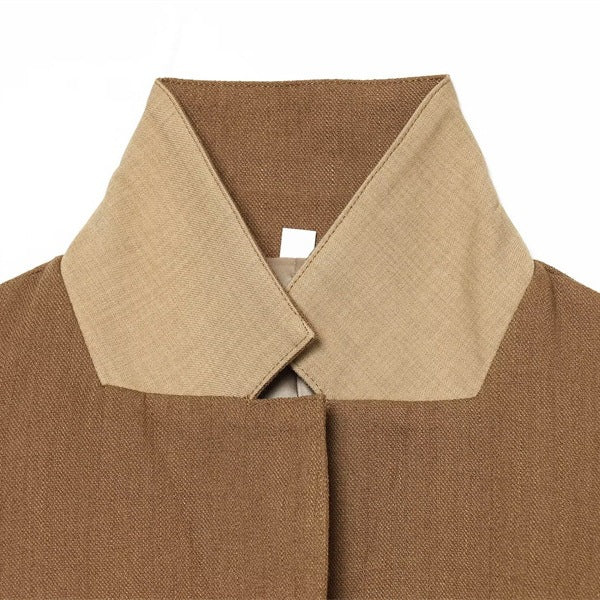 Damen Taillierte Woll-Reitjacke mit Stehkragen und Pattentaschen Shop Nory
