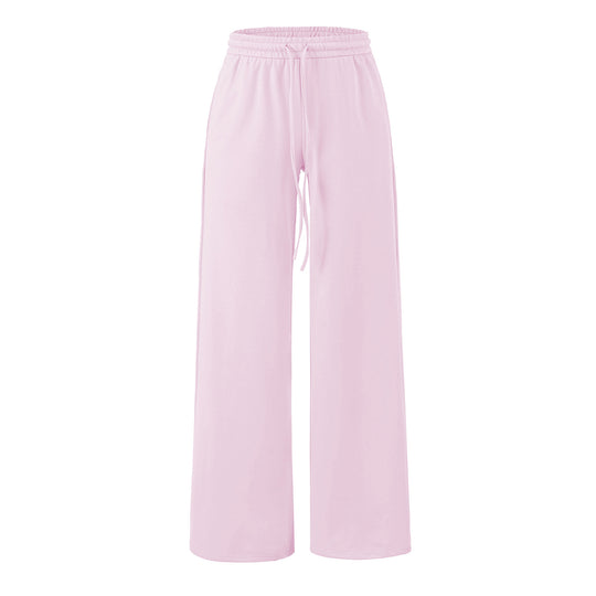 Damen Weite Lounge-Hose mit hohem elastischen Bund und Kordelzug Shop Nory
