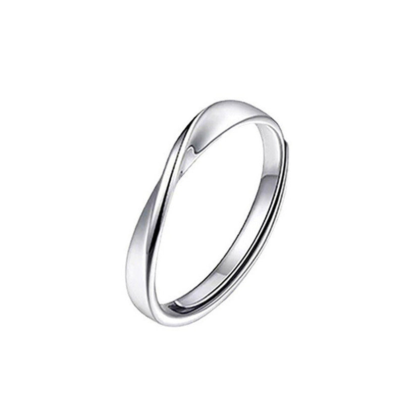 Damen eleganter Ring mit funkelndem Zirkonia-Besatz Shop Nory