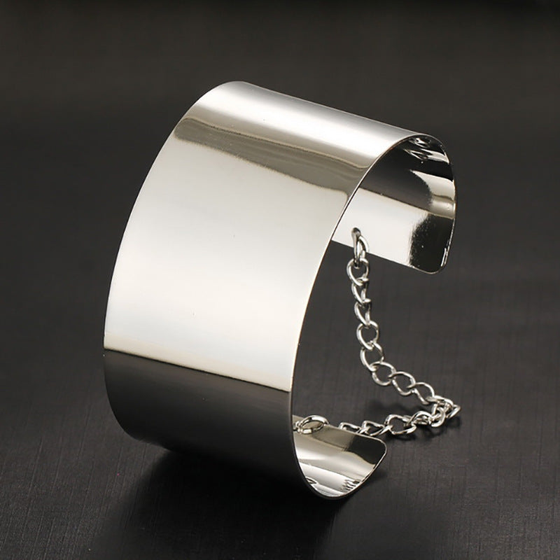 Damen Armreif aus elegantem, geschwungenem Drahtdesign Shop Nory