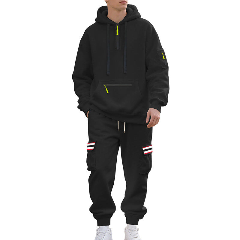 Jogginganzug Herren sportlich aus Sweatshirt und Hose