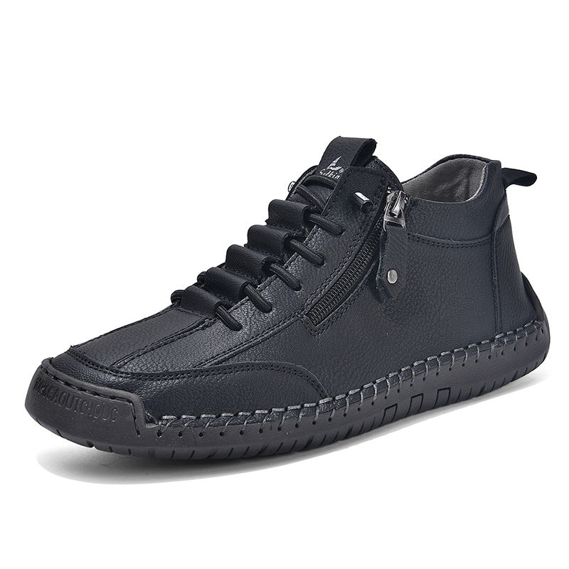 Herren Hochwertige und stilvolle Sneaker mit praktischem Reißverschluss Shopnory