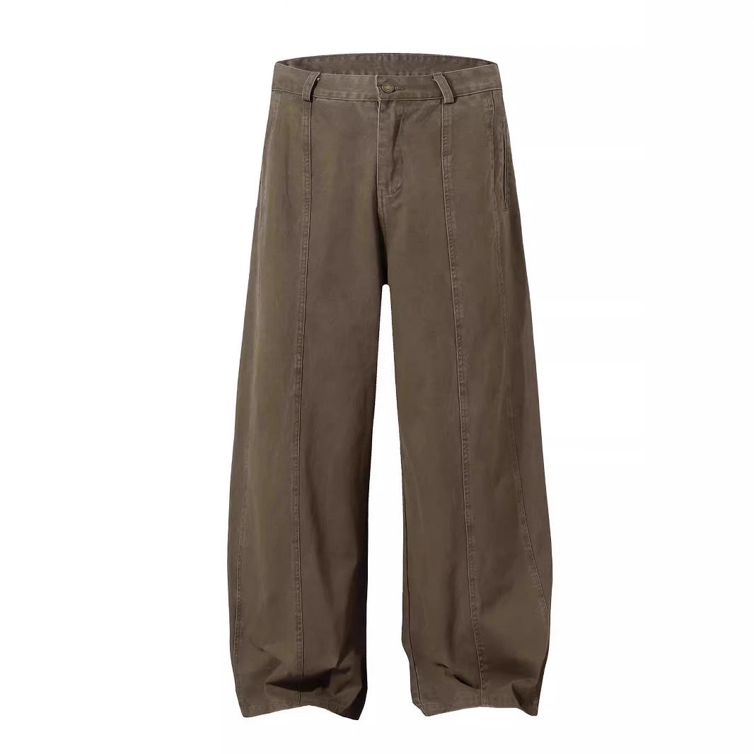Damen Weitgeschnittene Stoffhose Shop Nory