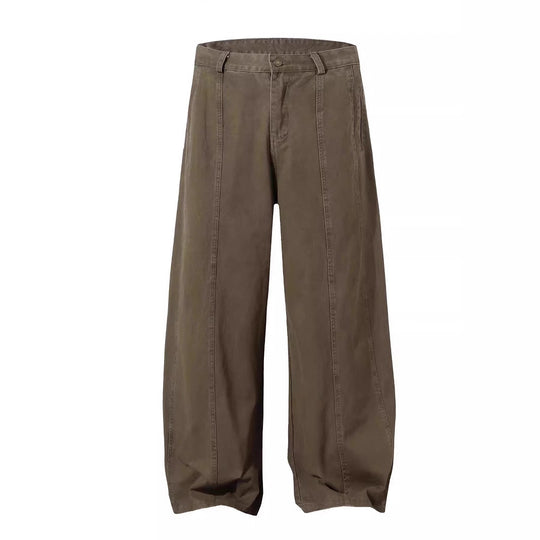 Damen Weitgeschnittene Stoffhose Shop Nory