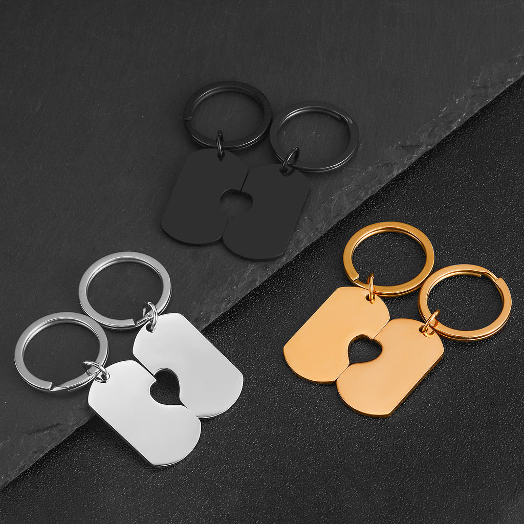 Damen Schlüsselanhänger mit herzförmigem Element Shop Nory