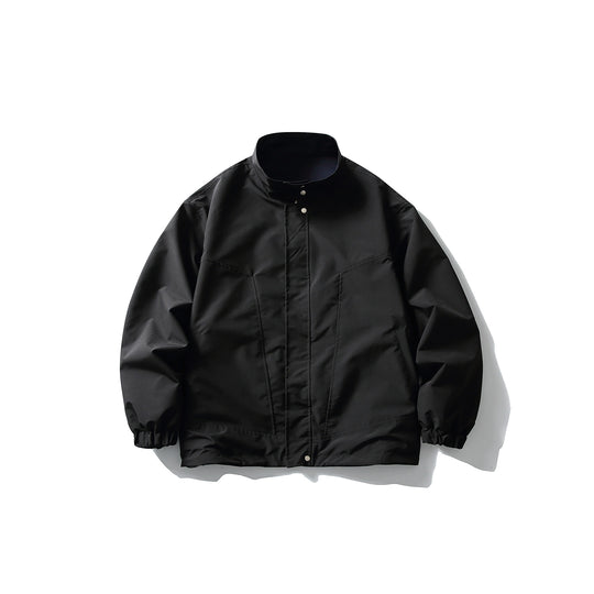 Unisex Leichte wind- und wasserabweisende Oversize‑Boxy‑Jacke mit Stehkragen und elastischem Saum Shop Nory