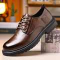 Herren Elegante Schnürschuhe aus hochwertigem Material mit rutschfester Sohle