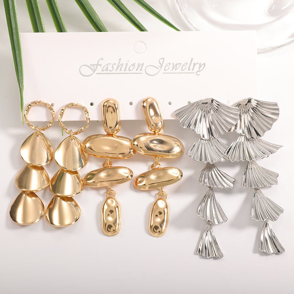 Damen Ohrhänger mit modernem, skulpturalem Design Shop Nory