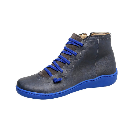 Damen komfortabler Schnür-Bootie mit ergonomischem Fußbett, weichem Schaft und flexibler Profilsohle Shop Nory
