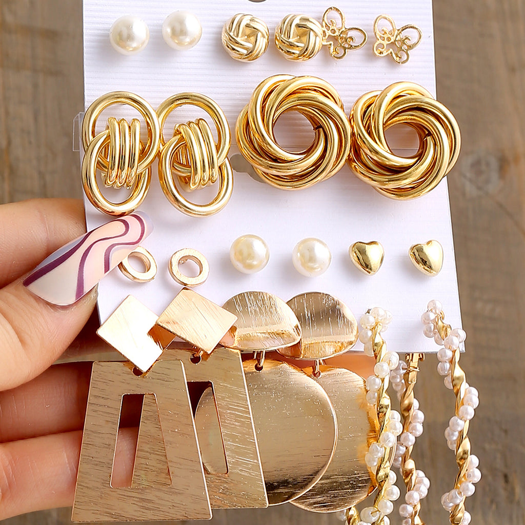 Damen Ohrringe Set mit vielfältigen Designs und eleganten Details Shop Nory