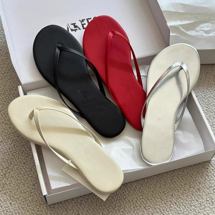 Damen Zehentrenner Sandalen mit ergonomischem Fußbett und flexibler Sohle