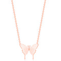 Damen Halskette mit filigranem Schmetterlingsdesign Shop Nory