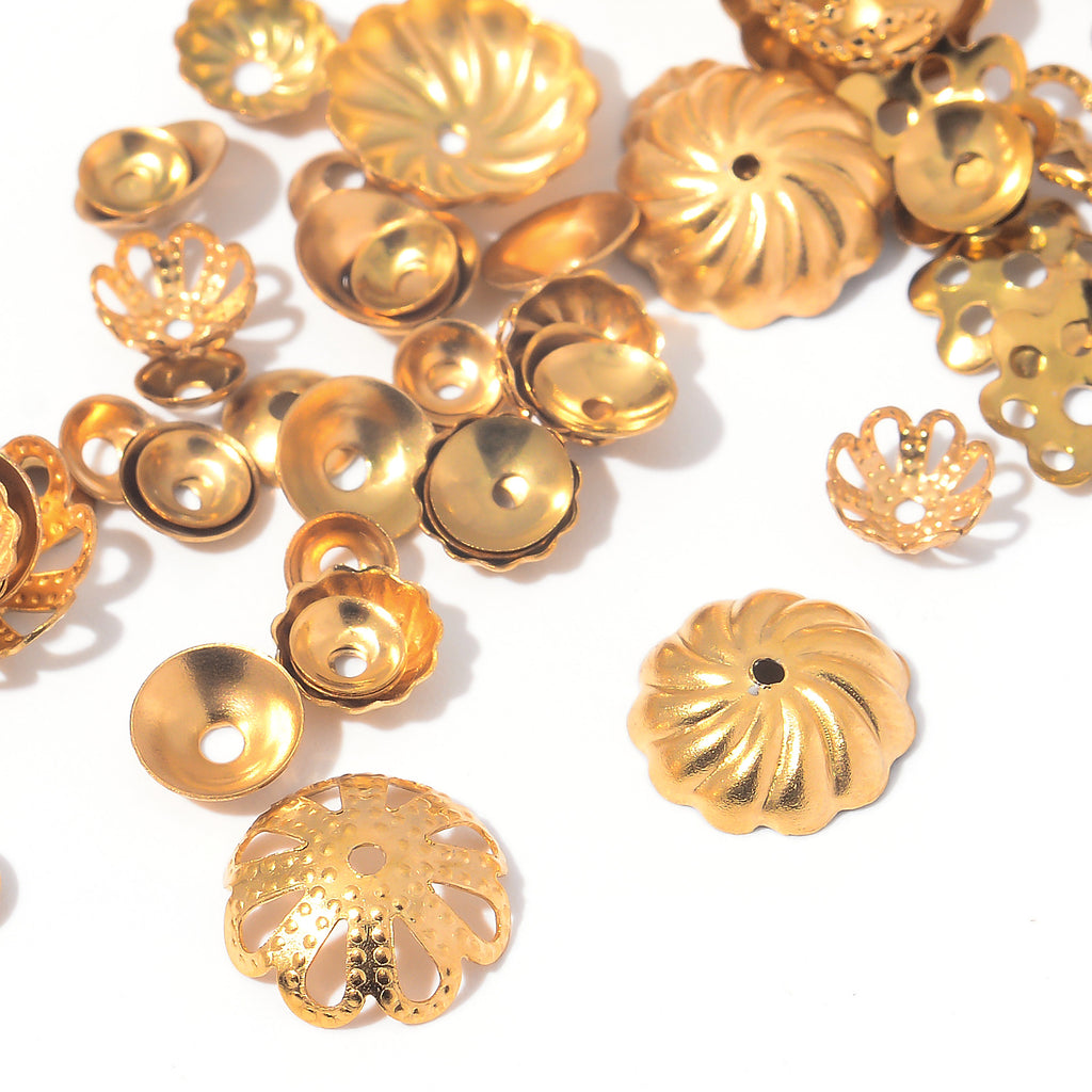 Damen Ohrstecker mit floralem Design aus hochwertigem Metall Shop Nory