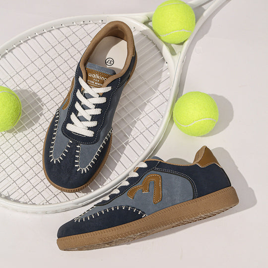Damen Retro-Sneaker mit Gumsohle und gepolsterter Innensohle Shop Nory