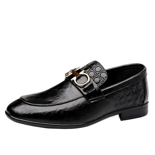 Herren Elegante Premium Leder Mokassins Shop Nory