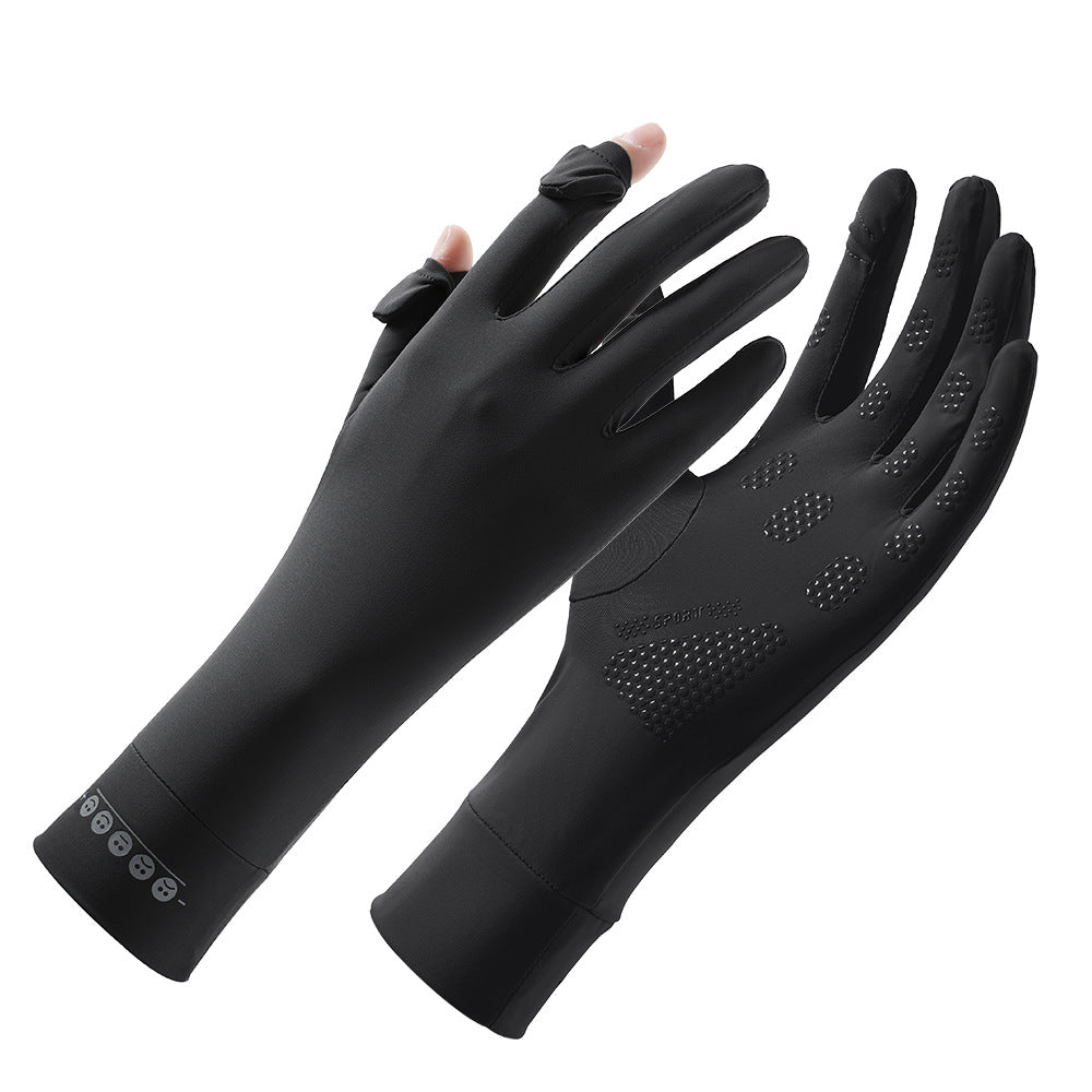 Sonnenschirm Eis Seide Handschuhe