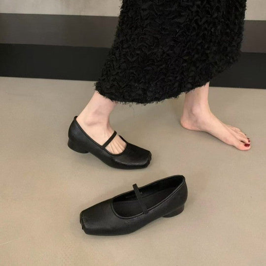 Damen Ballerinas mit elegantem Riemchen und komfortabler Passform