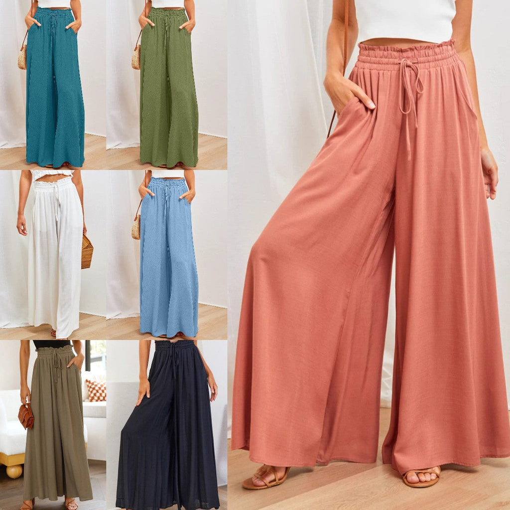 Maxi-Rock im Boho-Stil für Damen mit Kordelzugbund