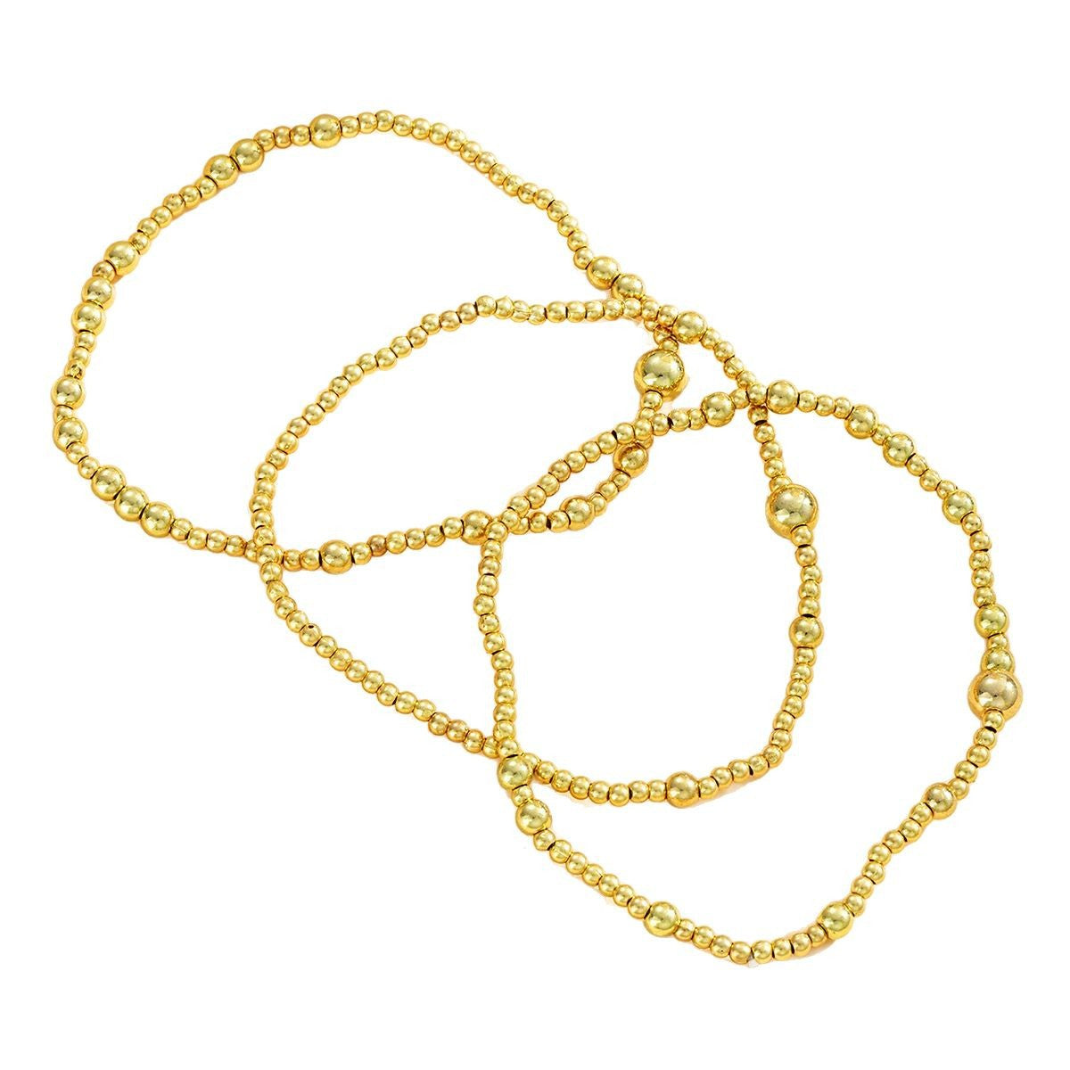 Damen Armreif-Set mit eleganten Kugeldetails Shop Nory