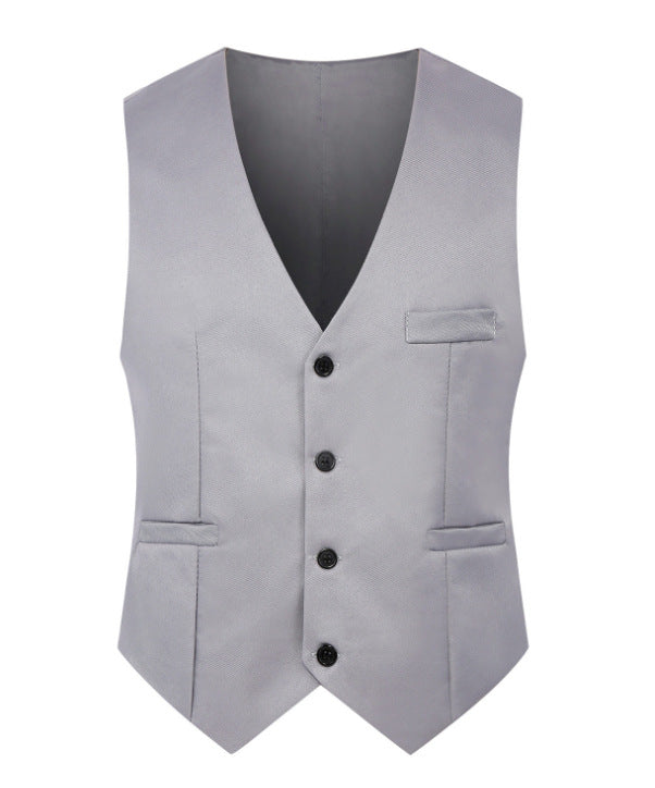 Herren Elegante Business-Weste mit V-Ausschnitt und taillierter Silhouette Shop Nory