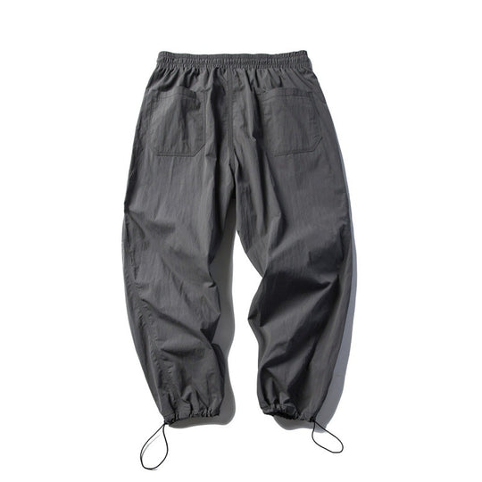 Unisex Technische Cargo-Hose im Baggy-Schnitt mit Tunnelzugbund und verstellbaren Beinabschlüssen Shop Nory