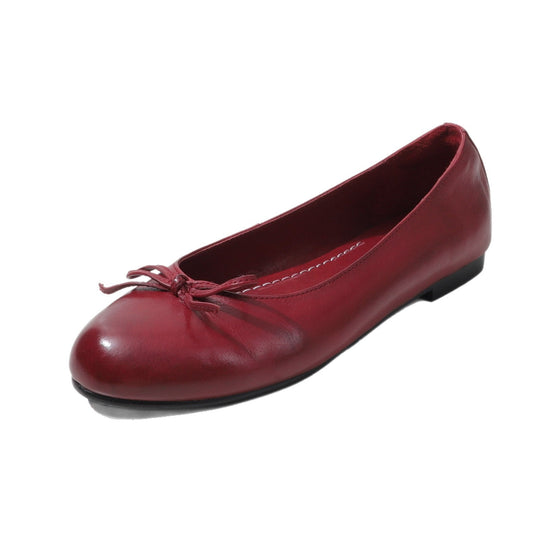 Damen Ballerinas mit dekorativem Schleifendetail