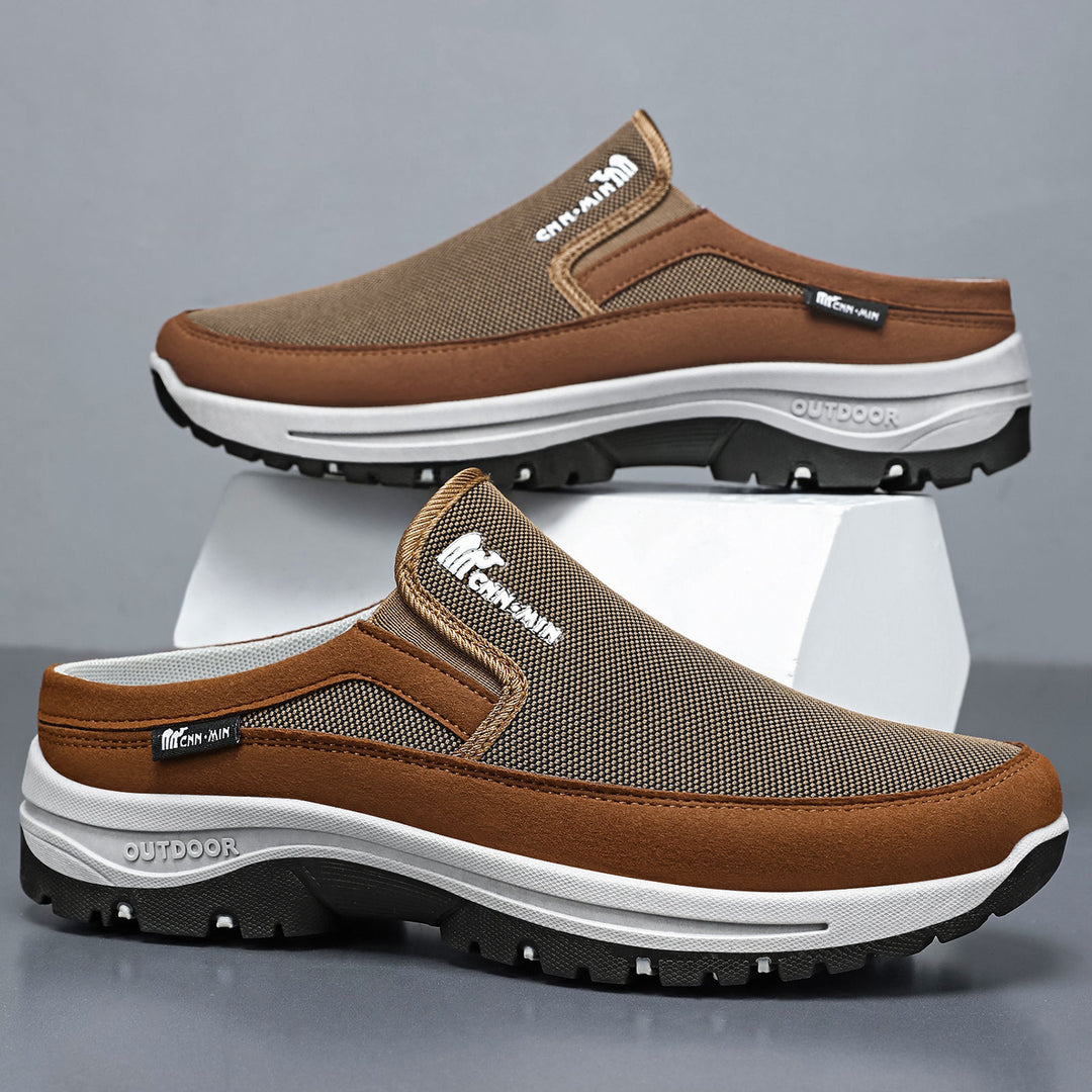Herren nan atmungsaktiver Outdoor Clog-Slipper mit Memory-Fußbett Shop Nory