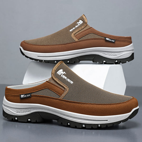 Herren nan atmungsaktiver Outdoor Clog-Slipper mit Memory-Fußbett Shop Nory