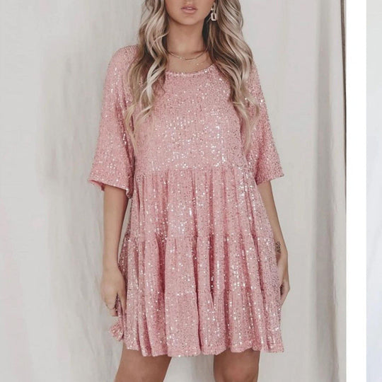 Damen Glitzerndes Partykleid