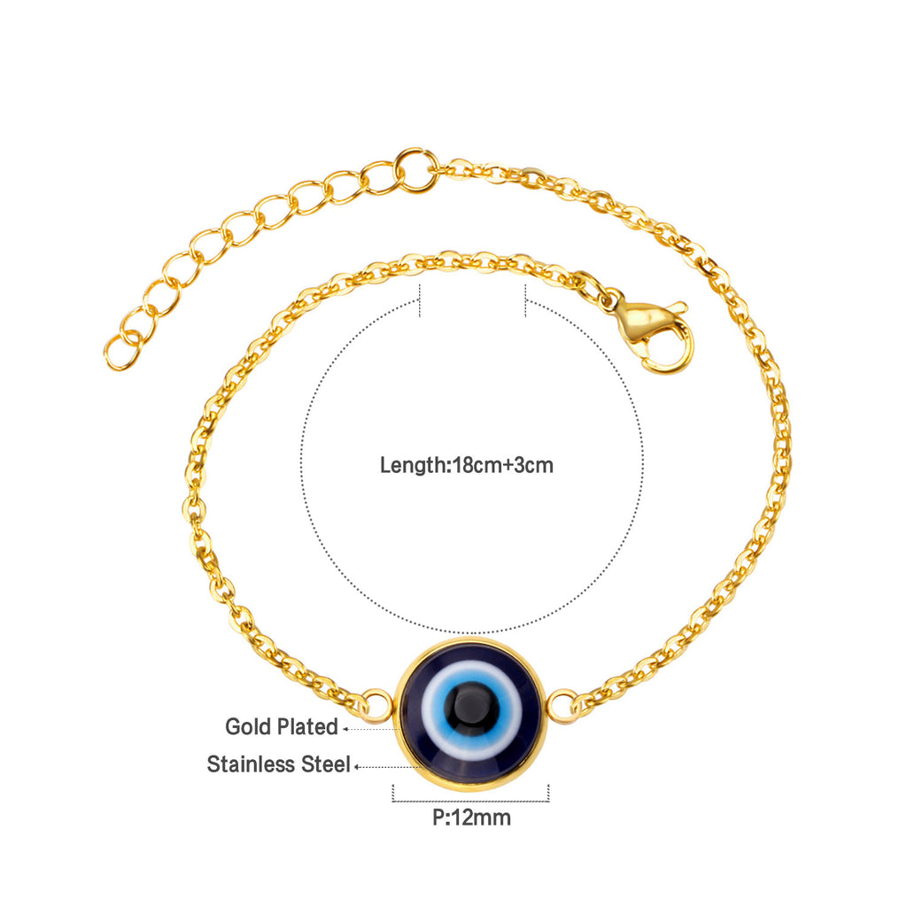 Damen Armband mit farbenfrohen Perlen und hochwertiger Edelstahl-Kette Shop Nory