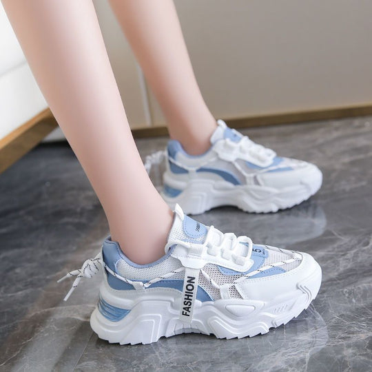 Damen Atmungsaktive und modische Chunky Sneakers