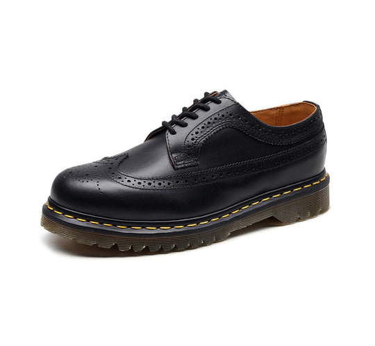 Herren klassische Brogue Derby Schnürschuhe mit gepolsterter Luftsohle Shop Nory