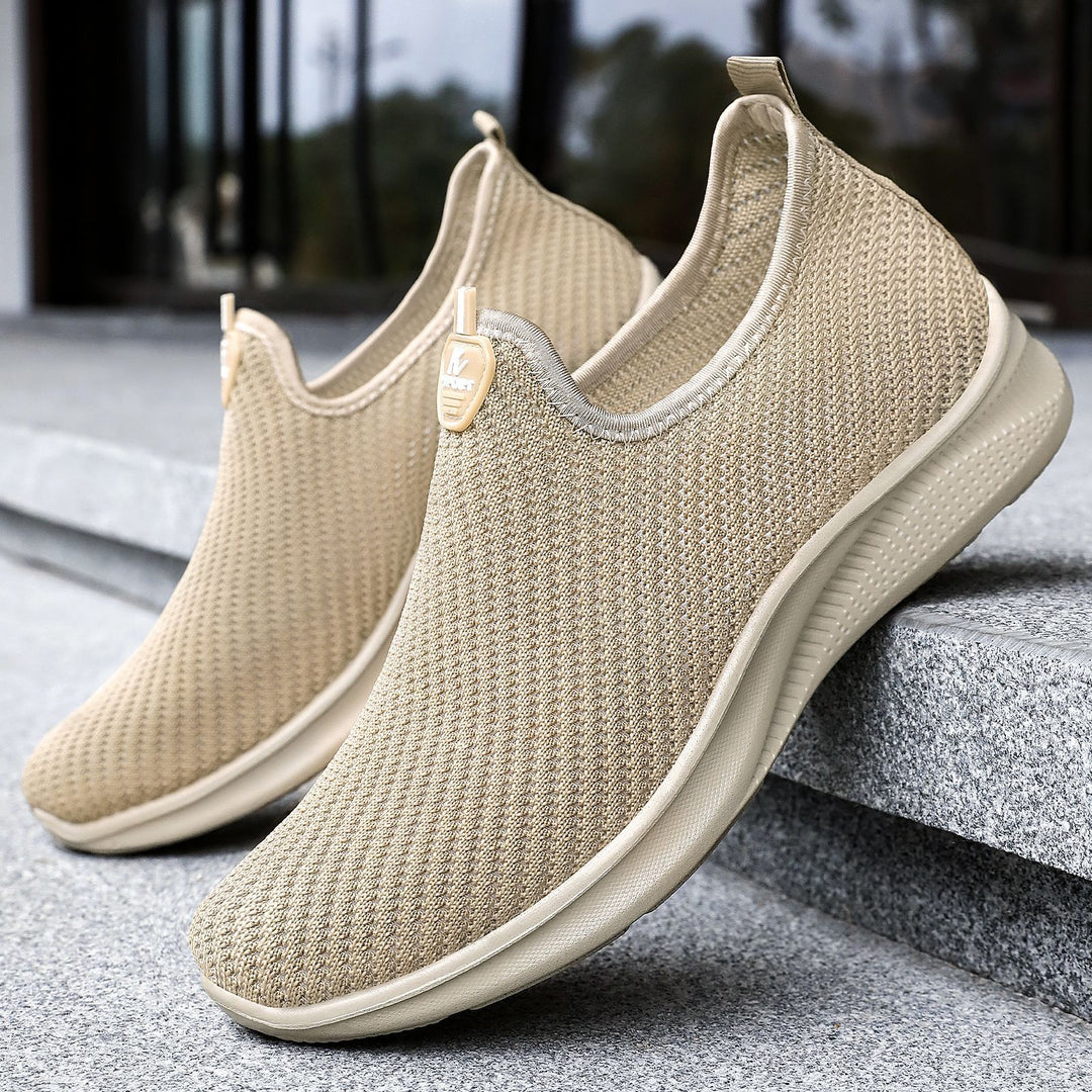 Damen nan nahtloser Komfort-Slip-On Sneaker mit feinem Stricknetz, elastischem Einstieg und reaktiver Leichtdämpfung Shop Nory