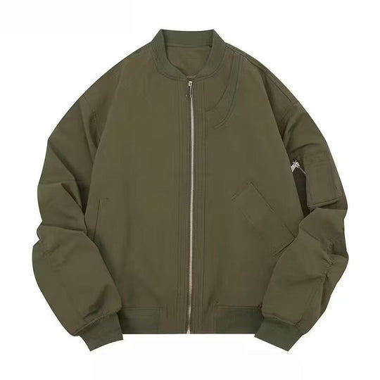 Damen stylische Oversized-Bomberjacke