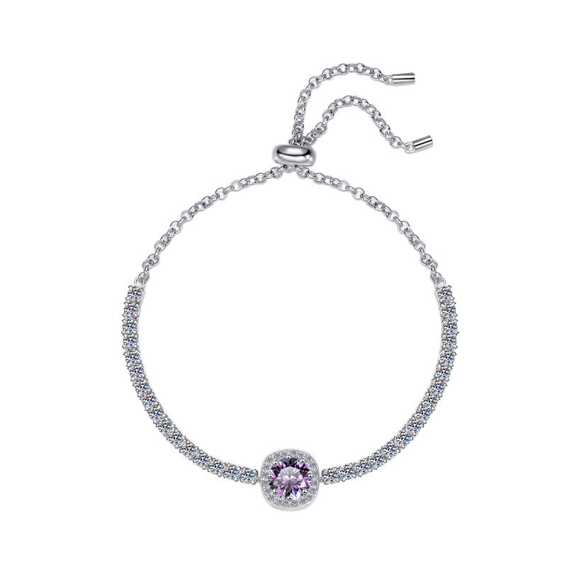 Damen elegantes und funkelndes Armband mit Zirkonia Shop Nory