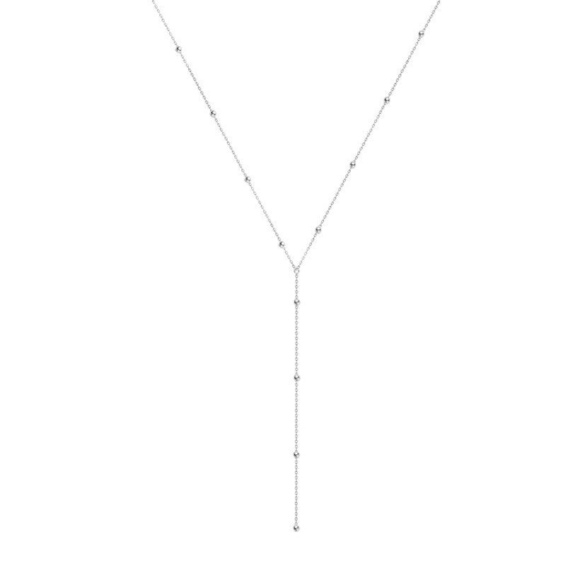 Damen Kette mit eleganten Perlen Shop Nory
