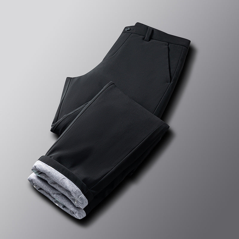 Herren Smarte Casual Stretch-Hosen Shop Nory