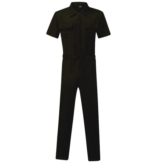 Damen Overall mit praktischen Taschen und elastischem Bund