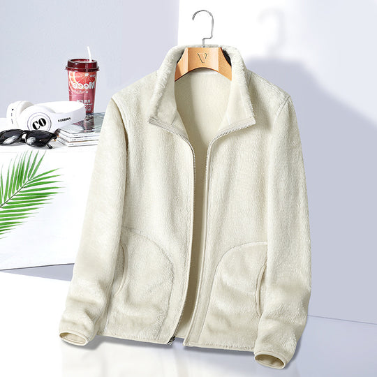 Damen Fleecejacke mit hohem Kragen Shop Nory