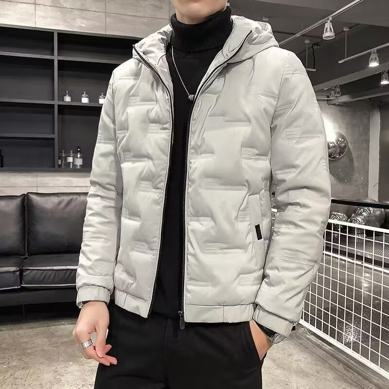 Herren Wattierte Steppjacke mit Kapuze Shop Nory