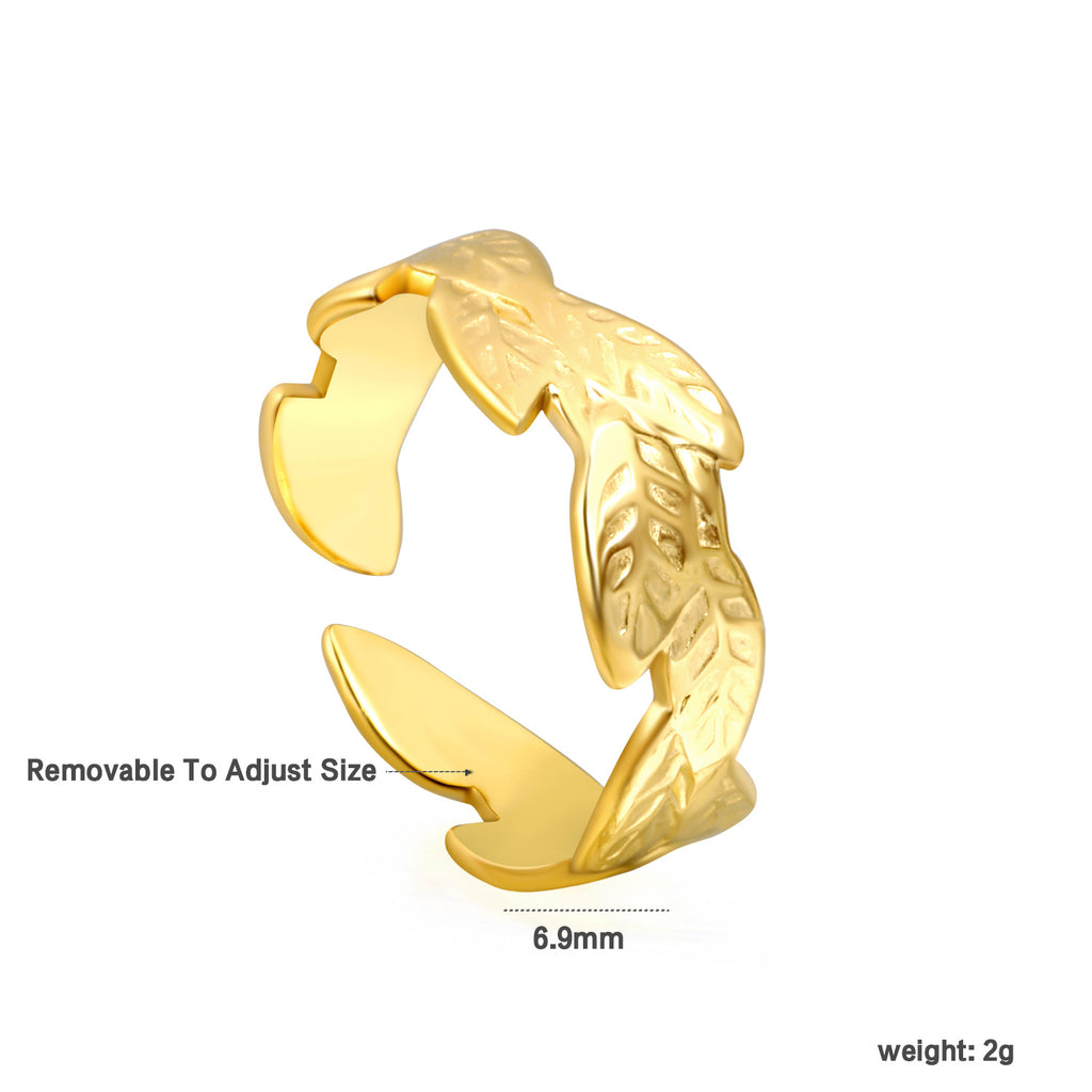 Damen Ring mit kunstvollem Schlangenmotiv und verstellbarem Design Shop Nory