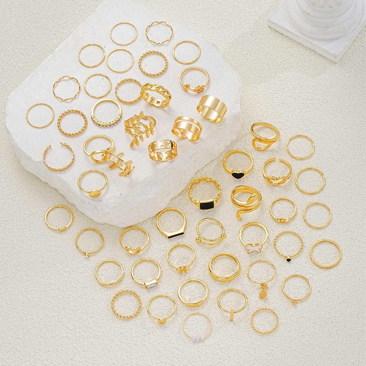 Damen Ring-Set mit modernen und kreativen Designvariationen Shop Nory