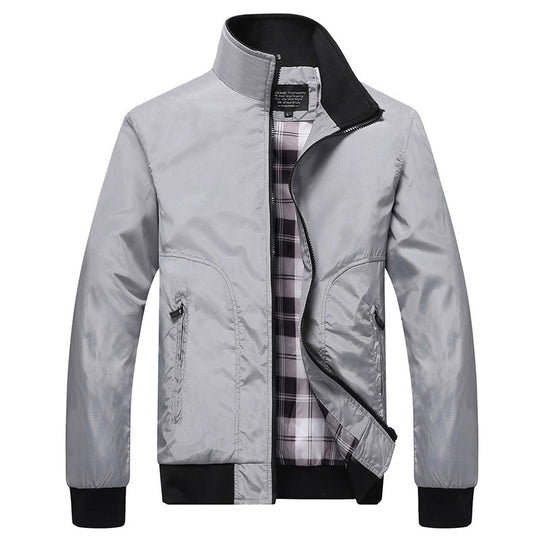 Herren Camouflage-Bomberjacke mit Ärmeltasche, elastischen Bündchen und leichter Windbreaker-Qualität Shop Nory
